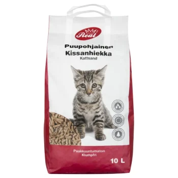 Real Cat Kissatarvikkeet^Kissanhiekka 10 L Pelletti