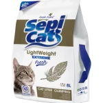 Sepicat Kissatarvikkeet^Kissanhiekka Lightweight Fresh 8 L