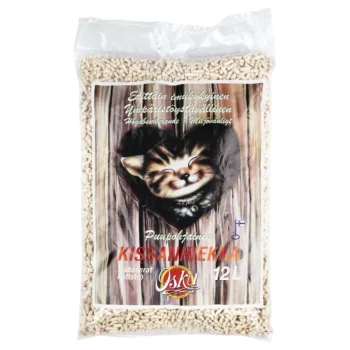 Osku Kissatarvikkeet^Kissanhiekka 12 L Puupohjainen