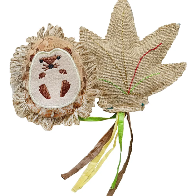 kissanlelu-jalo-2-kpl-ecolife-OyoVZfIK-0.webp Jalo Kissatarvikkeet^Kissanlelu 2 Kpl Ecolife Siili Ja Lehti