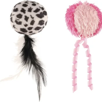 Real Cat Kissatarvikkeet^Kissanlelu 2 Kpl Farms Harvest Pehmopallot