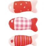 Real Cat Kissatarvikkeet^Kissanlelu 3 Kpl Kalat