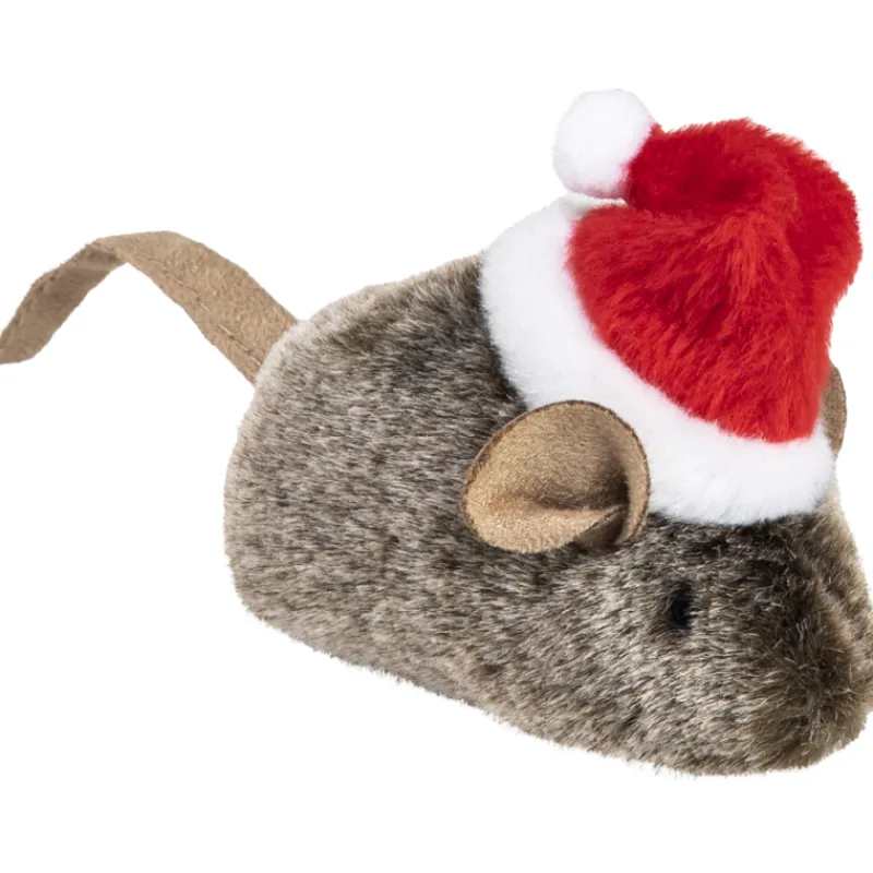 kissanlelu-real-cat-x-mas-hiir-kGXWthIX-0.webp Real Cat Kissatarvikkeet^Kissanlelu X-mas Hiiri Tonttulakilla
