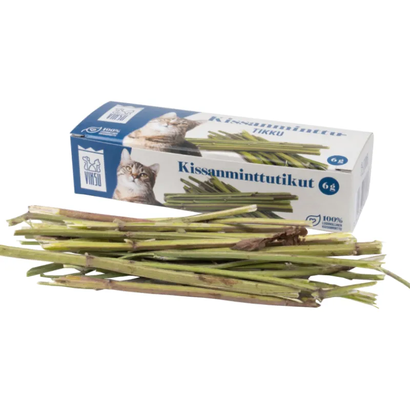 kissanlelu-viksu-6-g-kissanmin-sUgdHzJx-0.webp Viksu Kissatarvikkeet^Kissanlelu 6 G Kissanminttutikut Tikku