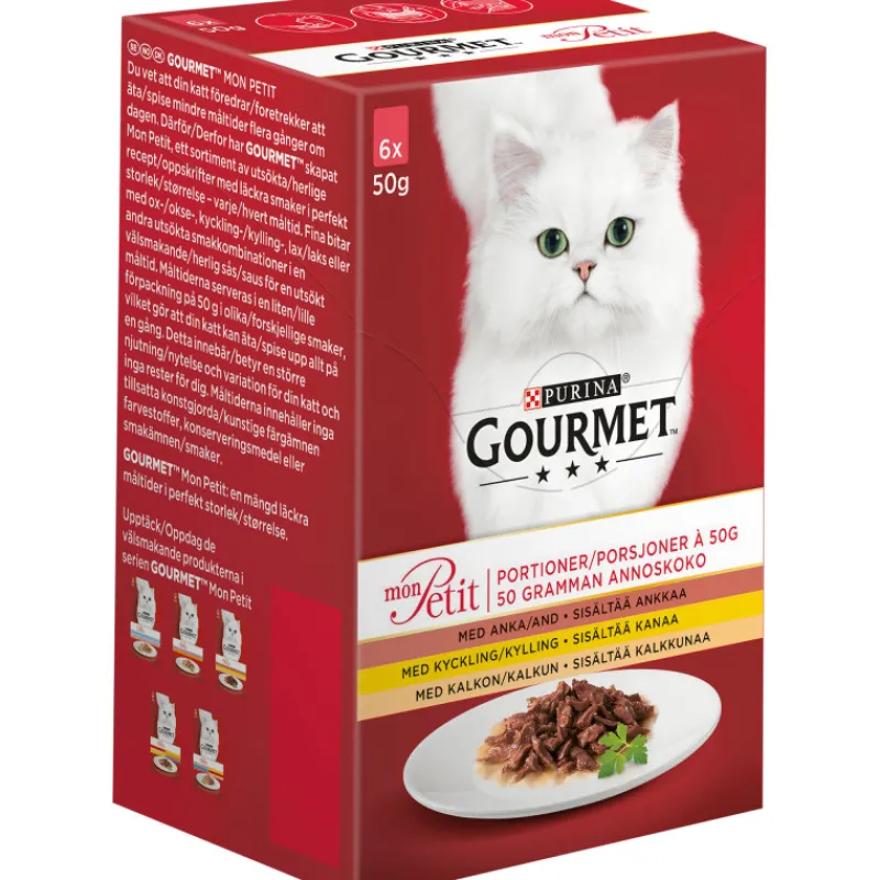 kissanruoka-6-x-50-g-siipikarj-ptDOJRAF-0.webp Gourmet Mon Petit Kissanruoka^Kissanruoka 6 X 50 G Siipikarjalajitelma