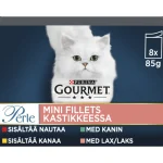 Gourmet Perle Kissanruoka^Kissanruoka 8 X 85 G Mini Fillets Kastikkeessa