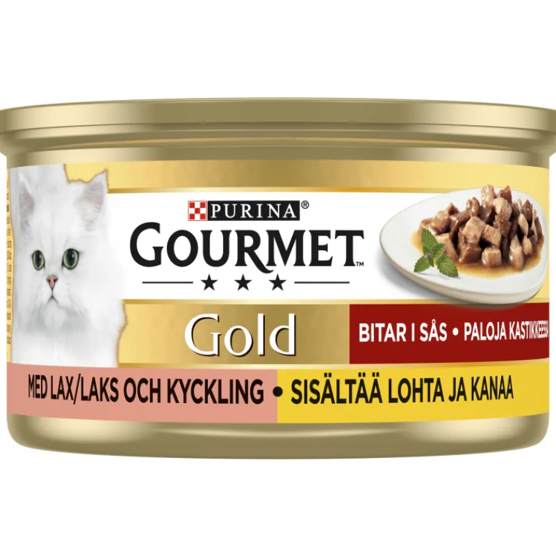 kissanruoka-85-g-lohi-kana-ka-jsrgIwry-0.webp Gourmet Gold Kissanruoka^Kissanruoka 85 G Lohi & Kana Kastikeessa