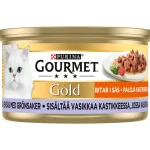 Gourmet Gold Kissanruoka^Kissanruoka 85 G Vasikka Kasviskastikeessa