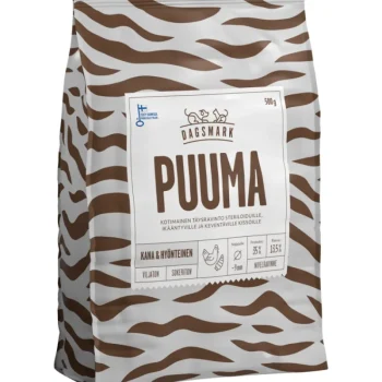 Dagsmark Kissanruoka^Kissanruoka 500 G Puuma Vähärasvainen Kana-hyönteinen