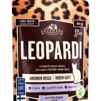 Dagsmark Kissanruoka^Kissanruoka 80 G Leopardi Kana-nauta Hyytelössä