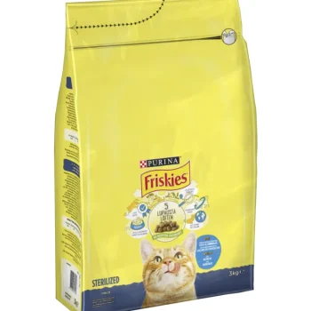 Friskies Kissanruoka^Kissanruoka 3 Kg Sterilised Cats Lohta Ja Kasviksia