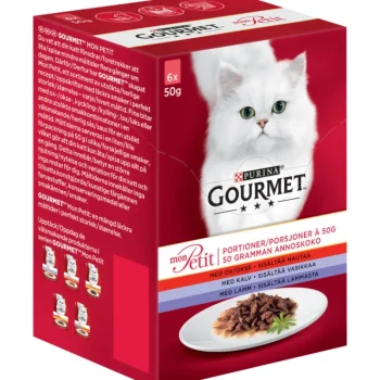 Gourmet Mon Petit Kissanruoka^Kissanruoka 6 X 50 G Lihalajitelma