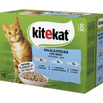 Kitekat Kissanruoka^Kissanruoka 12 X 85 G Kalastajan Kalaherkut