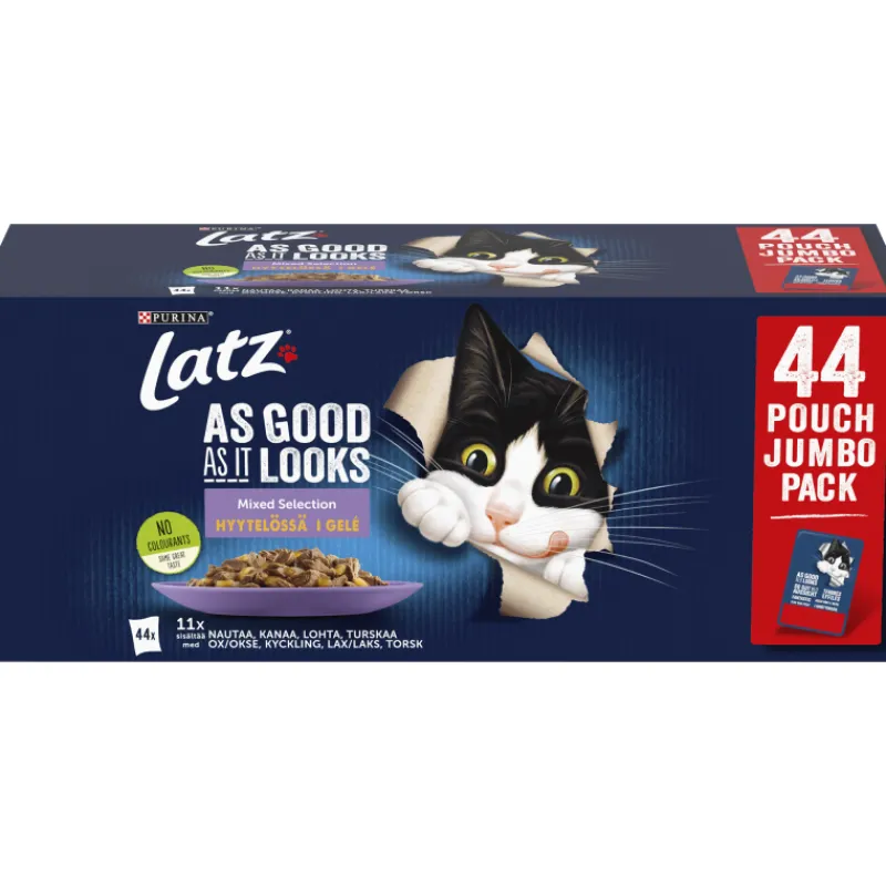 kissanruoka-latz-44-x-85-g-aga-vgSNWDBs-0.webp Latz Kissanruoka^Kissanruoka 44 X 85 G Agail Mixed Hyytelössä