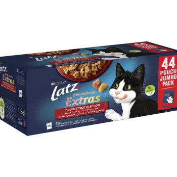 Latz Kissanruoka^Kissanruoka 44 X 85 G Sensations Extras Countryside Hyytelössä
