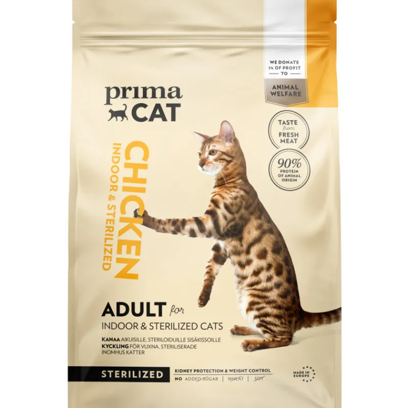 kissanruoka-primacat-4-kg-kana-poUOssFU-0.webp Primacat Kissanruoka^Kissanruoka 4 Kg Kanaa Aikuisille Steriloiduille Sisäkissoille