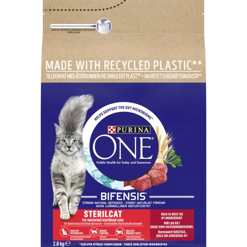 kissanruoka-purina-one-28-kg-s-GJcnbTRE-0.webp Purina One Kissanruoka^Kissanruoka 2,8 Kg Sterilcat Nautaa Ja Vehnää