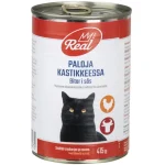 Real Cat Kissanruoka^Kissanruoka 415 G Paloja Kastikkeessa