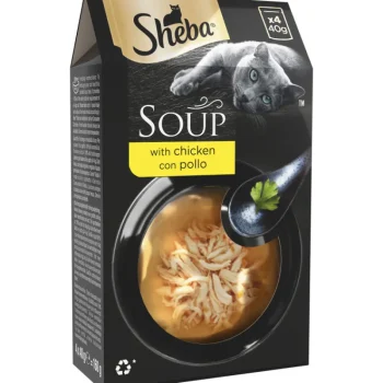 Sheba Kissanruoka^Kissanruoka 4 X 40 G Soup Kana