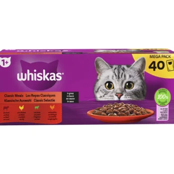 Whiskas Kissanruoka^Kissanruoka 40 X 85 G 1+ Perinteiset Ateriat Kastikkeessa