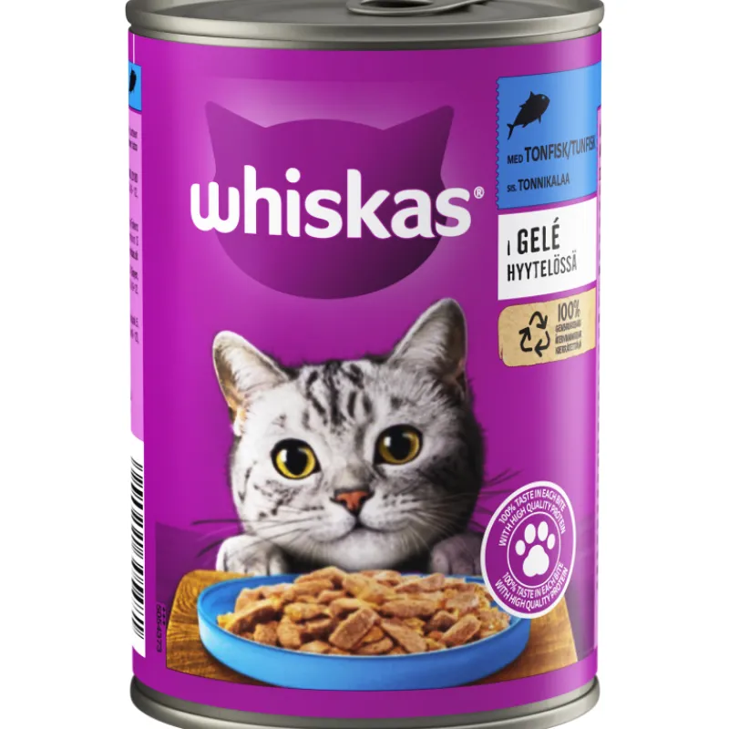 kissanruoka-whiskas-400-g-tonn-DczKlqYI-0.webp Whiskas Kissanruoka^Kissanruoka 400 G Tonnikalaa Hyytelössä