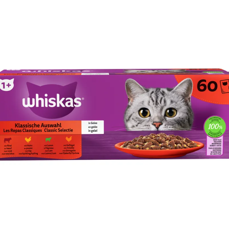 kissanruoka-whiskas-60-x-85-g-kXiHuNQk-0.webp Whiskas Kissanruoka^Kissanruoka 60 X 85 G 1+ Perinteiset Ateriat Hyytelössä