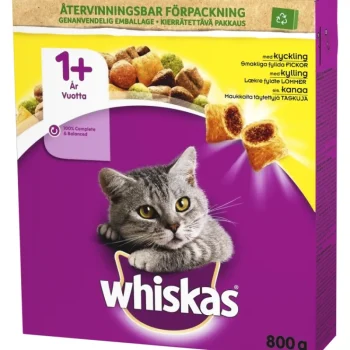 Whiskas Kissanruoka^Kissanruoka 800 G 1+ Kana