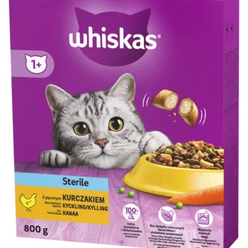 Whiskas Kissanruoka^Kissanruoka 800 G 1+ Sterile Kanaa