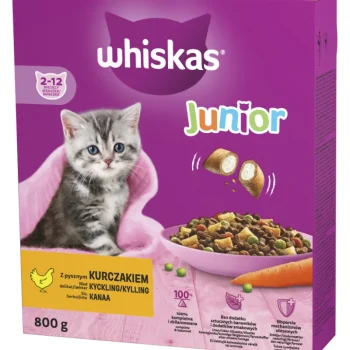 Whiskas Kissanruoka^Kissanruoka 800 G Junior Kanaa