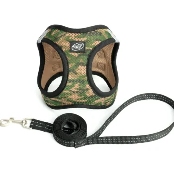 Real Cat Kissatarvikkeet^Kissanvaljaat + Talutin -setti Camo