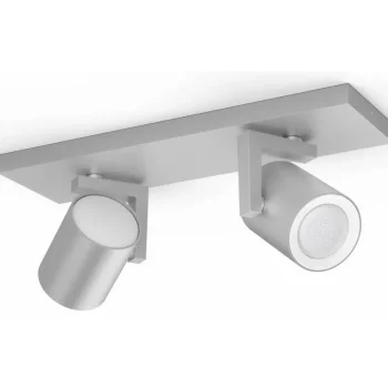 Philips Hue Sisävalaisimet-Kohdevalaisin Argenta 2x5.7W, Alumiini