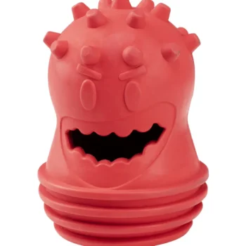 Real Dog Koiratarvikkeet^Koiran Aktivointilelu Herkkuhirviö Punainen