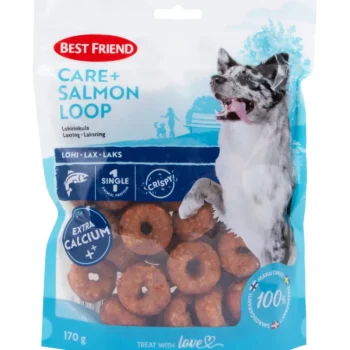 Best Friend Koiranruoka^Koiran Herkku 170 G Care+ Lohirinkula