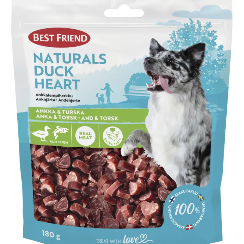 koiran-herkku-best-friend-natu-wzaRHIIX-0.webp Best Friend Koiranruoka^Koiran Herkku Naturals 180 G Ankkalempiherkku