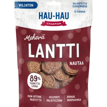 Hau Hau Champion Koiranruoka^Koiran Herkku Hau-Hau 140 G Mehevä Lantti Nautaa