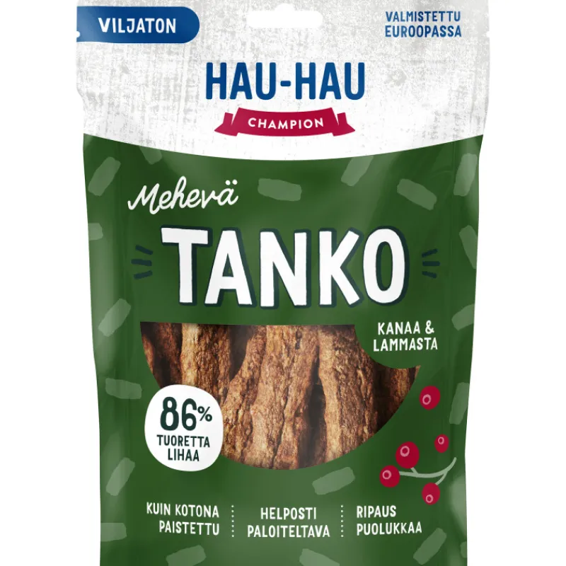 koiran-herkku-hau-hau-140-g-me-MFNSaFSb-0.webp Hau Hau Champion Koiranruoka^Koiran Herkku Hau-Hau 140 G Mehevä Tanko Kanaa & Lammasta