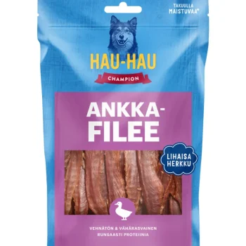 Hau Hau Champion Koiranruoka^Koiran Herkku Hau-Hau Champion 100 G Ankkafilee