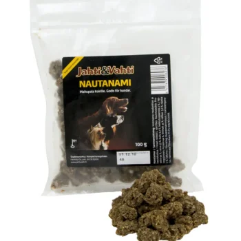 Jahti&vahti Koiranruoka^Koiran Herkku 100 G Nautanami