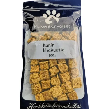 Kaikenkarvaiset Koiranruoka^Koiran Herkku 100 G Kanin Lihakuutio
