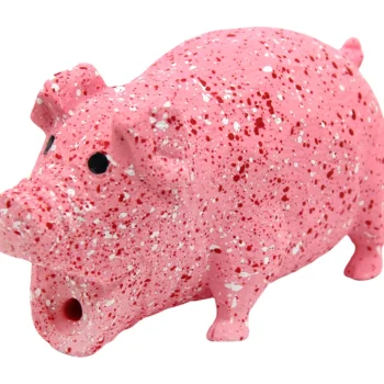 Jalo Koiratarvikkeet^Koiran Lelu Cubic Possu Lateksi