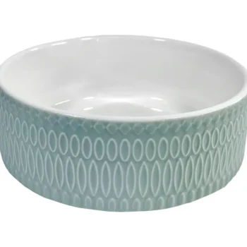 Jalo Koiratarvikkeet^Koiran Ruokakuppi 1500 Ml Keraaminen Harmaa