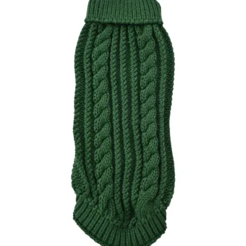 Real Dog Koiratarvikkeet^Koiran Villapaita Lettineule Tummanvihreä