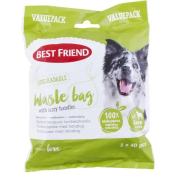 Best Friend Koiratarvikkeet^Koirankakkapussi L, 3 X 40 Kpl