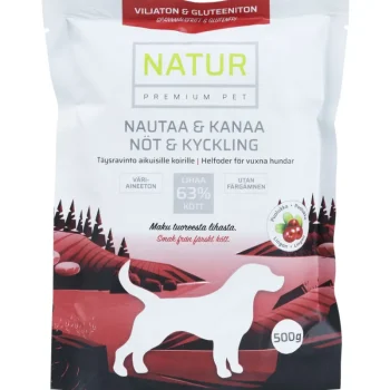 Natur Premium Pet Koiranruoka^Koiranruoka-ateria 500 G Kana-nauta
