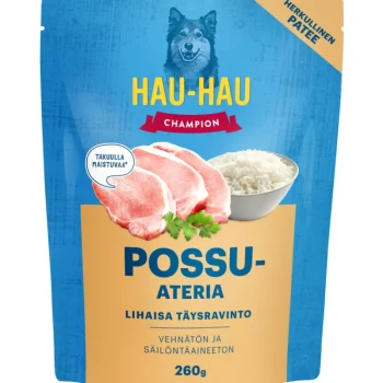Hau Hau Champion Koiranruoka^Koiranruoka Hau-Hau 260 G Possuateria