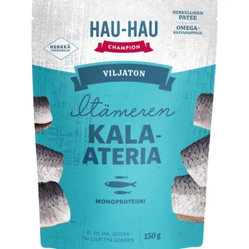 Hau Hau Champion Koiranruoka^Koiranruoka Hau-Hau Champion 150 G Kala Viljaton