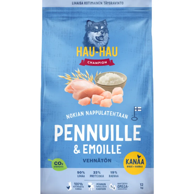 koiranruoka-hau-hau-champion-1-PRnVABjP-0.webp Hau Hau Champion Koiranruoka^Koiranruoka Hau-Hau Champion 12 Kg Pennuille & Emoille Kana