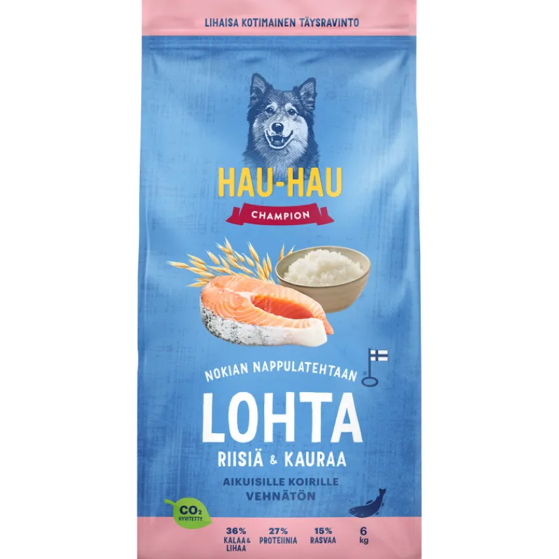 koiranruoka-hau-hau-champion-6-BCnAukFQ-0.webp Hau Hau Champion Koiranruoka^Koiranruoka Hau-Hau Champion 6 Kg Lohta, Riisiä & Kauraa