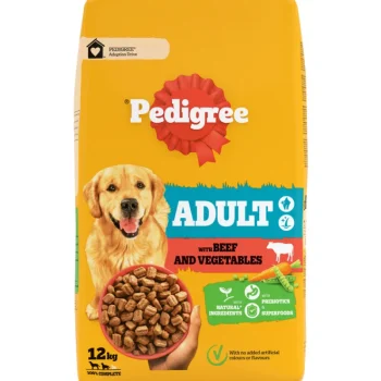 Pedigree Koiranruoka^Koiranruoka 12 Kg Adult Härkää Ja Kasviksia