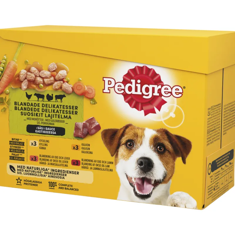 koiranruoka-pedigree-12-x-100-kOCblyfh-0.webp Pedigree Koiranruoka^Koiranruoka 12 X 100 G Adult Kastikelajitelma